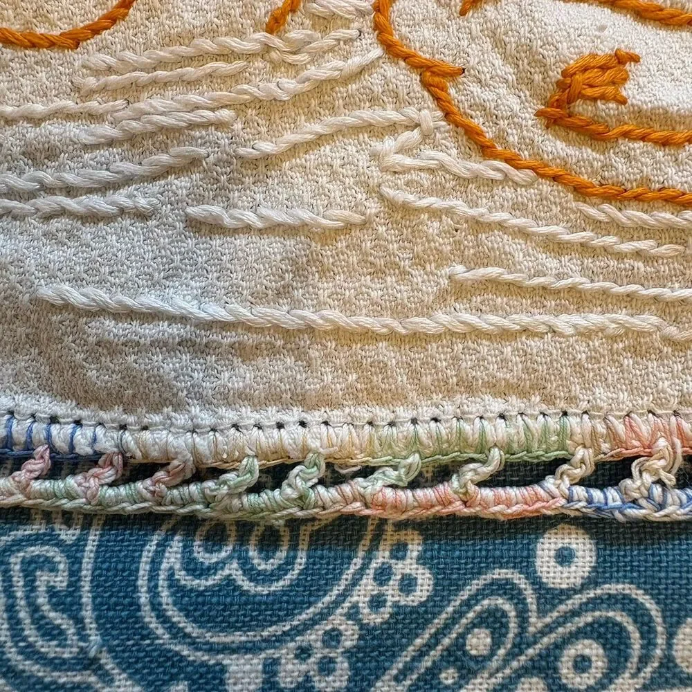 Embroidered Vtg Fingertip Finger Guest Hand Tea Towels (3) Cross Stitch Ducks